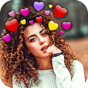 Crown Photo Editor for Girls: Heart & Flower