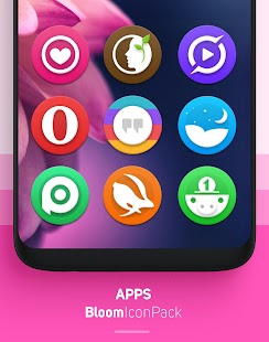 Bloom Icon Pack لقطة شاشة