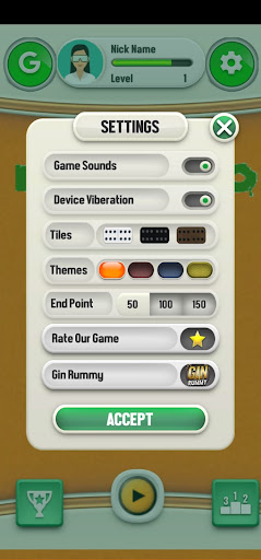 Domino Game Screen 2