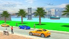 screenshot of US taxi car driving game