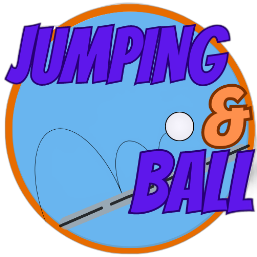 Jumping ball playmaker logo