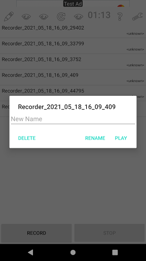 Recorder Screen 2