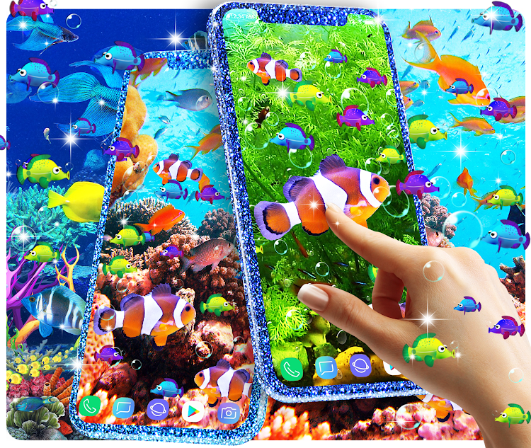 Fish live wallpaper - 25.8 - (Android)