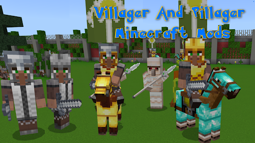 Android application Villagers Mod for Minecraft screenshort