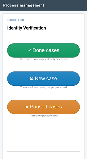 Android application TrakAdminSandbox screenshort