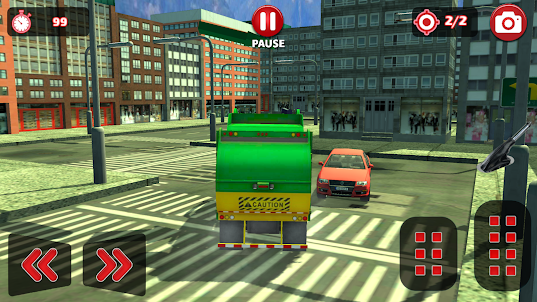 Garbage Truck Simulator Game: 