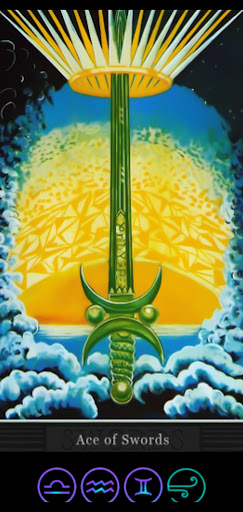 Justice Tarot Screen 3