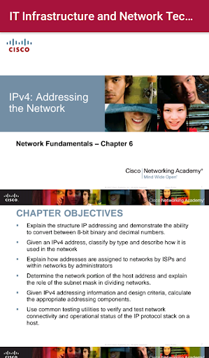Android application IT and Network Technologies screenshort