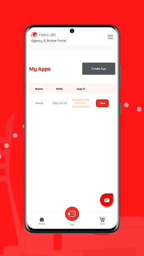 App screenshot