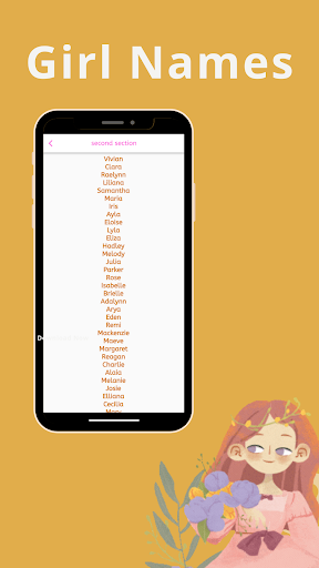 girl name Screen 2