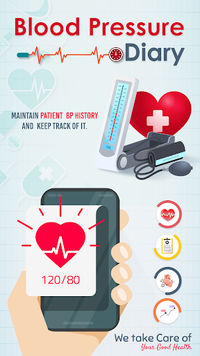 Blood Pressure Tracker & Diary Screen 3