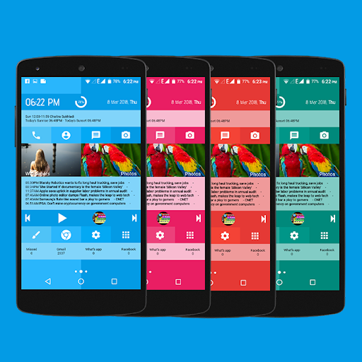 Android application K4 Pro Kustom Live Wallpaper screenshort