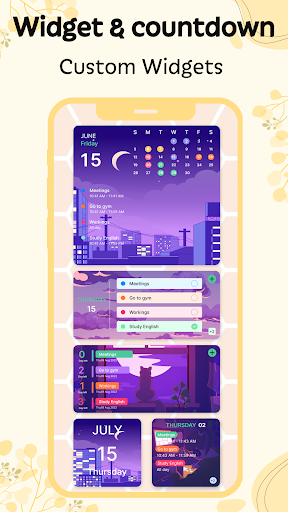تطبيق Cute Calendar : Daily Planner برو2