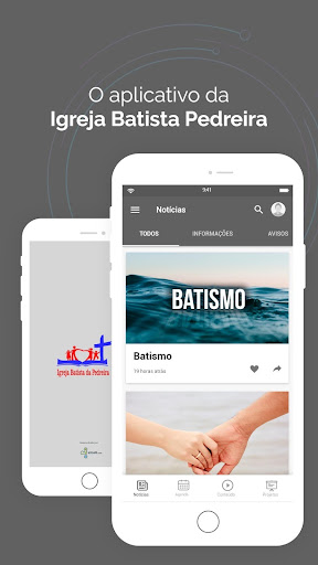 Android application Igreja Batista da Pedreira screenshort