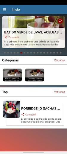 Desayunos Saludables Screen 3
