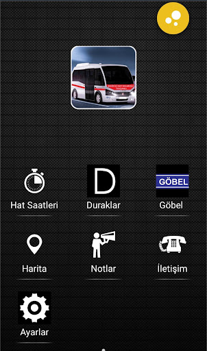 Android application Tavşanlı Şehir İçi Hat Dolmuşl screenshort