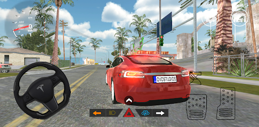 Android application Model S Drift & Park Simulator screenshort