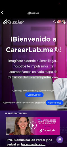 CareerLab Screen 2