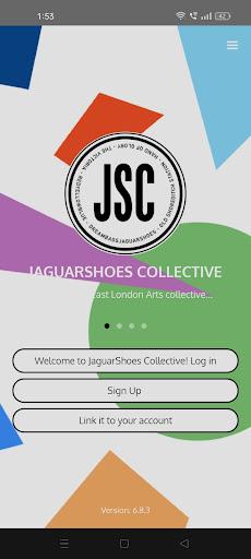 Android application Jaguar Shoes Collective screenshort