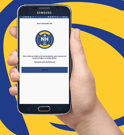 Android application Novo Horizonte Proteção Veicul screenshort