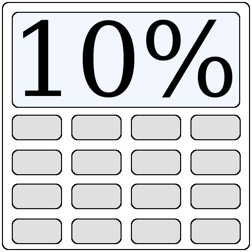 消費税10%電卓 logo