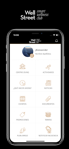 Android application Well Street screenshort