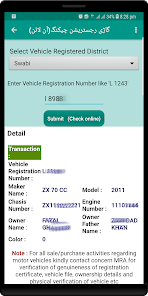 Pak Vehicle Registration Apps on Google Play