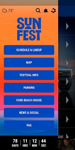 SunFest Official Screen 2
