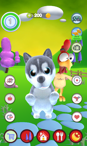 Talking Puppy And Chick  screenshots 1