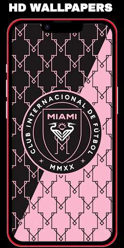 Android application Messi Inter Miami Wallpaper screenshort