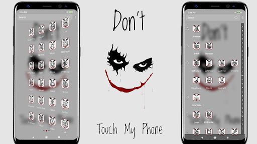 Dont Touch My Phone Theme Screen 3