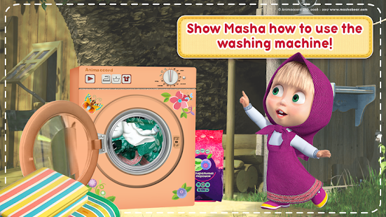 Masha and the Bear: House Cleaning Games for Girls 2.0.2 Screenshots 5
