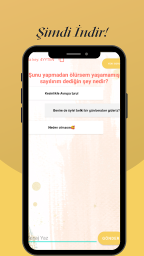 Android application CoupleLink | Online Buluşma screenshort