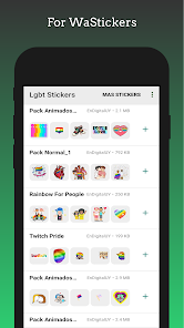 Imágen 4 Sticker - LGBT+ WaSticker 2023 android