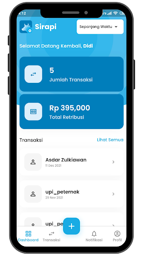 Android application Sirapi screenshort
