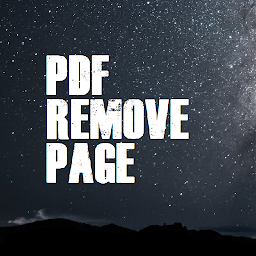 图标图片“PDF remove page”