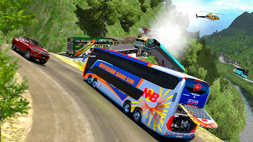 Android application Hill Coach Bus Simulator 2023 screenshort