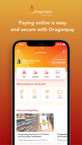 Android application Dragonpay Wallet screenshort