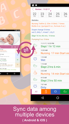 Baby Tracker - Newborn Feeding, Diaper, Sleep Log  Screenshots 2