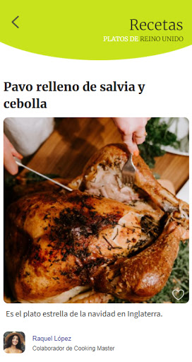 Recetas de Reino Unido