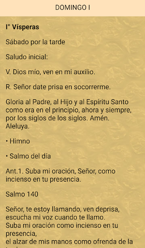 Liturgia de las horas - Laudes Screen 3