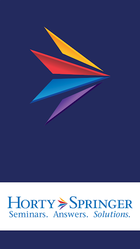Android application HortySpringer Seminars screenshort