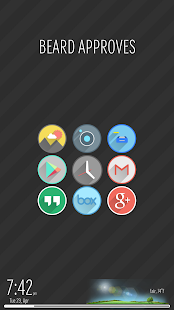 Velur - Icon Pack Capture d'écran