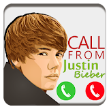 Fake Call Justin Bieber Joke icon