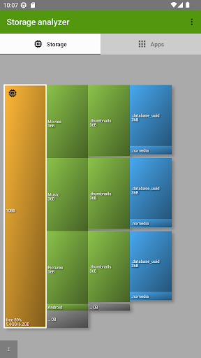 Disk Map - Storage Analyzer