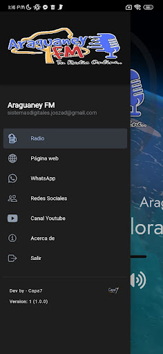 Araguaney FM Screen 2