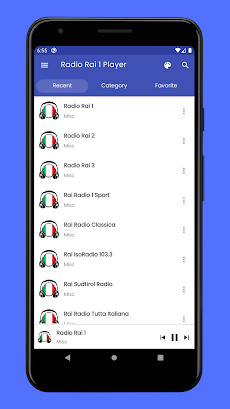 Radio Rai 1 Player Appのおすすめ画像1