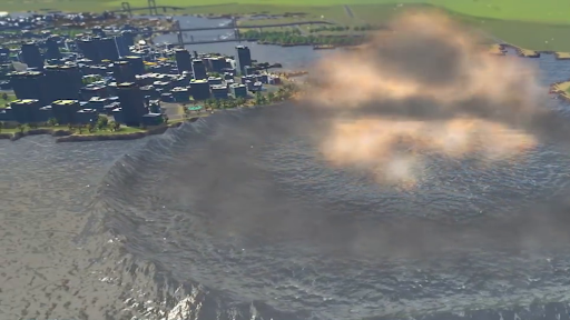 Android application destruction city simulator screenshort