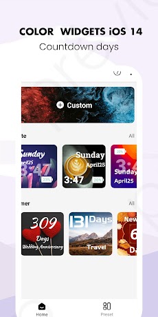 Widgets iOS 15 Color Widgets Personnaliserのおすすめ画像2