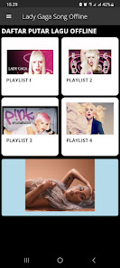 Screenshot 1 Lady Gaga Song Offline android